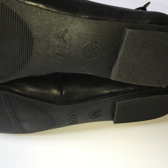 Mia Lace-up Ballet Flat Black GG484 Benni Black - Picture 8 of 8